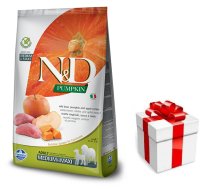 Farmina N&D Pumpkin Grain Free suņu ķirbis un āboli ADULT MEDIUM & MAXI 12kg + STAIGMENA SHUNUI