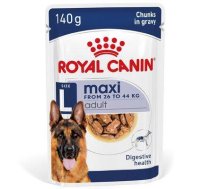 ROYAL CANIN Maxi Adult 10x140g mitrā barība mērcē pieaugušiem lielo šķirņu suņiem