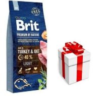 Brit Premium By Nature Light 15kg + pārsteigums jūsu sunim