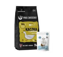 Paka Zwierzaka - Septītā debess - Pīle un āboli 9 kg + Lio PEPE Jēra gaļas našķi 50 g bez maksas