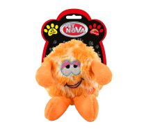 DOG LIFE STYLE oranžs briesmonis plīša rotaļlieta 17cm