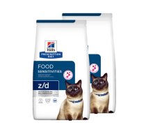 HILL'S PD Prescription Diet Feline z/d Pārtikas nepanesamība 2x6 kg