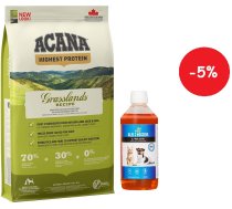 Acana Regionals Grasslands Dog 11,4kg + LAB V Laša eļļa suņiem un kaķiem 500ml