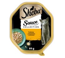 SHEBA® Sauce Speciale 85g ar tītaru gaļu un dārzeņiem - mitrā barība mērcē