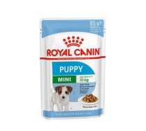 ROYAL CANIN Mini Puppy 12x85g mitrā barība mērcē mazo šķirņu kucēniem līdz 10 mēnešiem