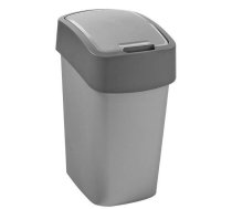 "Curver FLIP BIN 10L sudraba/grafīta krāsā