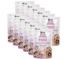 Brit Care Mini vistas un tunča filejas mērcē 85g