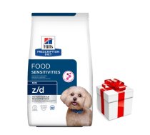 HILL'S PD Prescription Diet Canine z/d Pārtikas nepanesamība Mini 6 kg + pārsteigums jūsu sunim