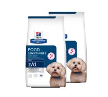 HILL'S PD Prescription Diet Suņu barība z/d Pārtikas nepanesamība Mini 2x6 kg