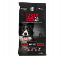 Tasty Dogs Life barība su liellopu gaļu 15 kg (vidējas un lielas šķirnes)