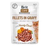 BRIT CARE Cat Pufs Fileja mērcē ar sātīgu pīli 85g