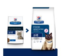 HILL'S PD Prescription Diet Feline z/d Pārtikas nepanesamība 6 kg
