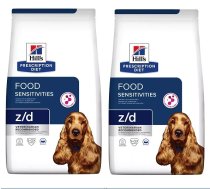HILL'S PD Prescription Diet Canine z/d Pārtikas nepanesamība 2x3kg