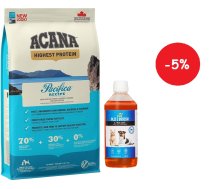 ACANA REGIONALS Pacifica Dog 11,4kg + LAB V Laša eļļa suņiem un kaķiem 500ml