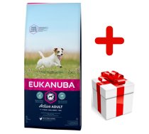 EUKANUBA Adult Small Breed Chicken 15kg + STAIGMENA SUŅIEM