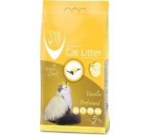 VAN CAT Compact Vannila cementējošās smiltis kaķu tualetēm ar vaniļas aromātu 5kg