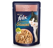 Felix Sensations Sauces ar lasi garneļu garšas mērcē 85g