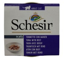 Schesir tuna with beef  fillets 85g