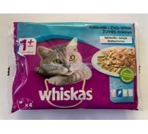 Whiskas Zivju izlase 4x100g