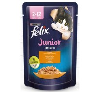 Felix Fantastic Junior ar vistas gaļu želejā 85g