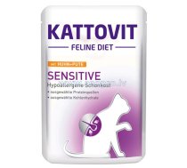 Kattovit Sensitive Huhn+Pute, ar vistas un tītara gaļu 85g