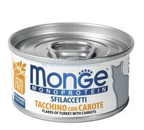 Monge Monoprotein, tītars ar burkāniem 80g