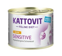 Kattovit Sensitive Huhn, ar vistas gaļu 185g