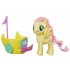 Hasbro My Little Pony Royal Spin Along Chariots Fluttershy