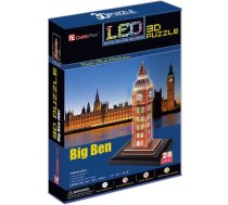 3D  CubicFun Big Ben London 3D LED L501H, 28 gab.
