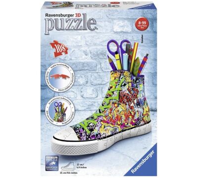 3D  Ravensburger Graffiti Sneaker, 108 gab.