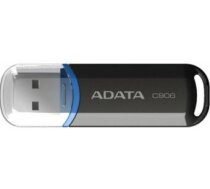 DATU ATMIŅAS DRIVEŅA FLASH USB2 32GB/BLACK AC906-32G-RBK [ADATA MEMORY DRIVE]