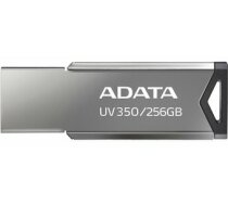 Adata AUV350 Black 256GB USB Flash Drive, Silver AUV350-256G-RBK