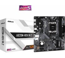 ASRock A620M-HDV/M.2+ - motherboard - micro ATX - Socket AM5 - AMD A620 ( 90 MXBLK0 A0UAYZ 90 MXBLK0 A0UAYZ ) pamatplate  mātesplate