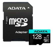 ADATA 128GB Micro SDXC UHS-I + Adapter AUSDX128GUI3V30SA2-RA1 AUSDX128GUI3V30SA2-RA1