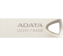 ADATA 64GB USB2.0 UV210 Silver AUV210-64G-RGD AUV210-64G-RGD