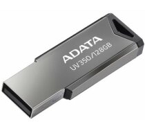Adata UV350 USB flash drive 128 GB USB Type-A 3.2 Gen 1 (3.1 Gen 1) Silver AUV350-128G-RBK