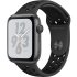 Apple Watch Nike+ Series 4 GPS, 44mm Space Grey Aluminium Case with Nike Sport Band
