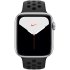 Apple Watch Series 5 44mm GPS Silver Aluminum Case with Nike Sport Band