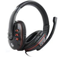 Gembird GHS-402 - Gaming - Headset - Full-Size - kabelgebunden - 3,5 mm Stecker - glÃ¤nzend schwarz
