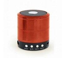 Gembird Portable Speaker||Red|Portable/Wireless|1xMicro-USB|1xStereo jack 3.5mm|1xMicroSD Card Slot|Bluetooth|SPK-BT-08-R