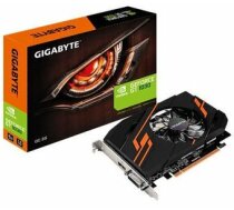 Gigabyte NVIDIA, 2 GB, GeForce GT 1030, GDDR5, PCI Express 3.0, Cooling type Active, Processor frequency 1265 MHz, DVI-D ports quantity 1, HDMI ports quantity 1, Memory clock speed 6008 MHz GV-N1030OC-2GI