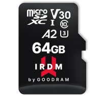 Goodram IRDM 64GB microSD UHS-I U3 + adapter IR-M3AA-0640R12