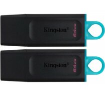 STICK 64GB USB 3.2 Kingston DataTraveler Exodia 2-Pack Black/Teal DTX/64GB-2P