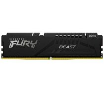 Kingston Fury Beast 64GB DDR5, 5200 MHz, CL40, 288-Pin, DIMM Kit (32GB x 2) KF552C40BBK2-64