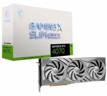 MSI Nvidia GeForce RTX 4070 GAMING X Slim White 12GB
