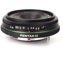 Pentax SMC DA 40mm f/2.8 XS MILC Black 027075214569 22137 (027075214569) ( JOINEDIT49704058 ) foto objektīvs