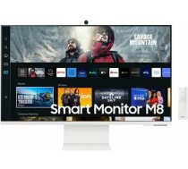 Samsung LS32CM801UUXDU 32'' Flat VA Smart Monitor M801 with Integrated Apps 3840x2160/16:9/400cd/m2/4ms HDMI
