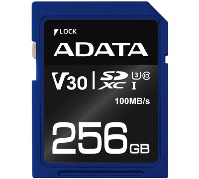 Adata Premier Pro SDXC UHS-I U3 256GB