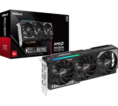 ASRock Radeon RX 9070 Challenger