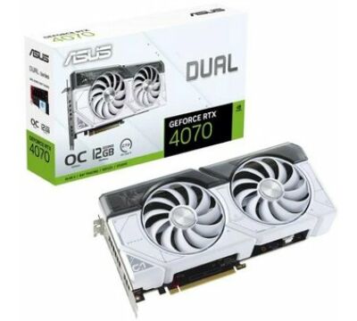 Asus Dual GeForce RTX 4070 White OC Edition 12GB DUAL-RTX4070-O12G-